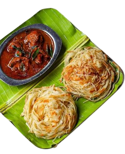 Crispy Nool Parotta with Spicy Chicken Gravy | South Indian Non-Veg Special
