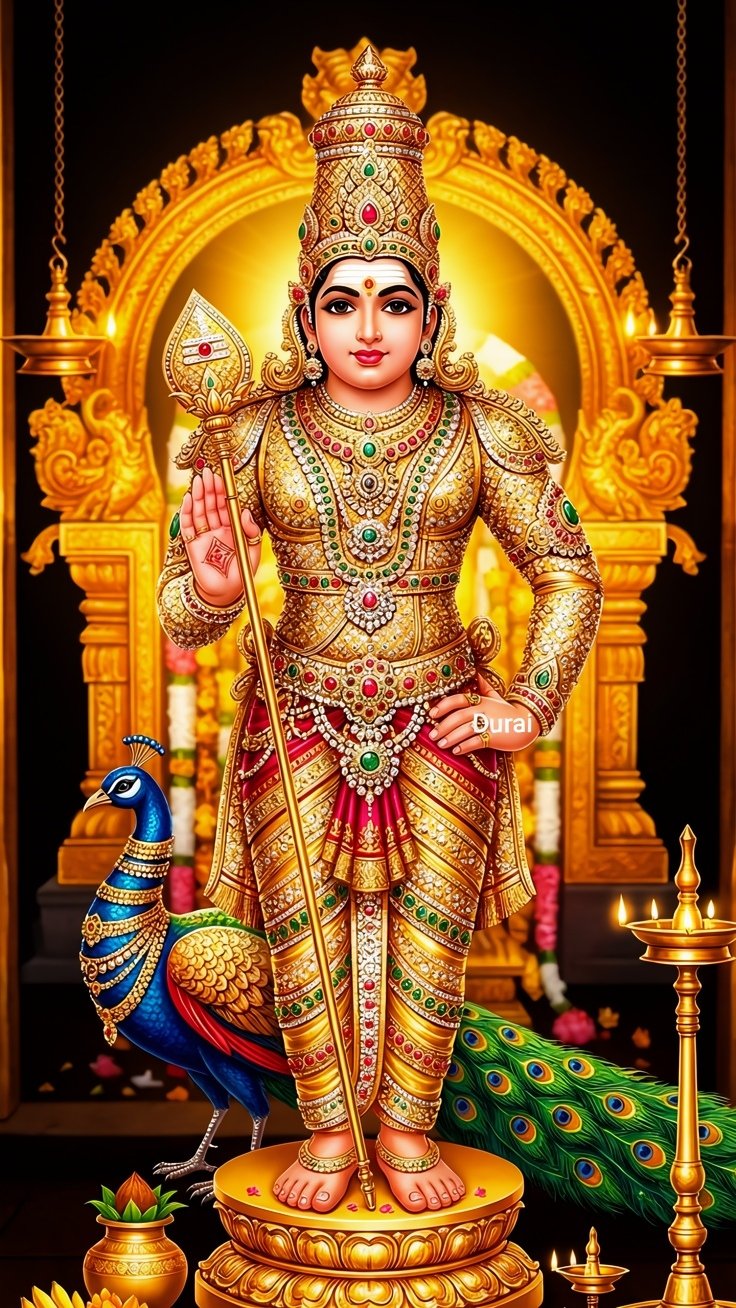 Lord Murugan 4k Wallpaper