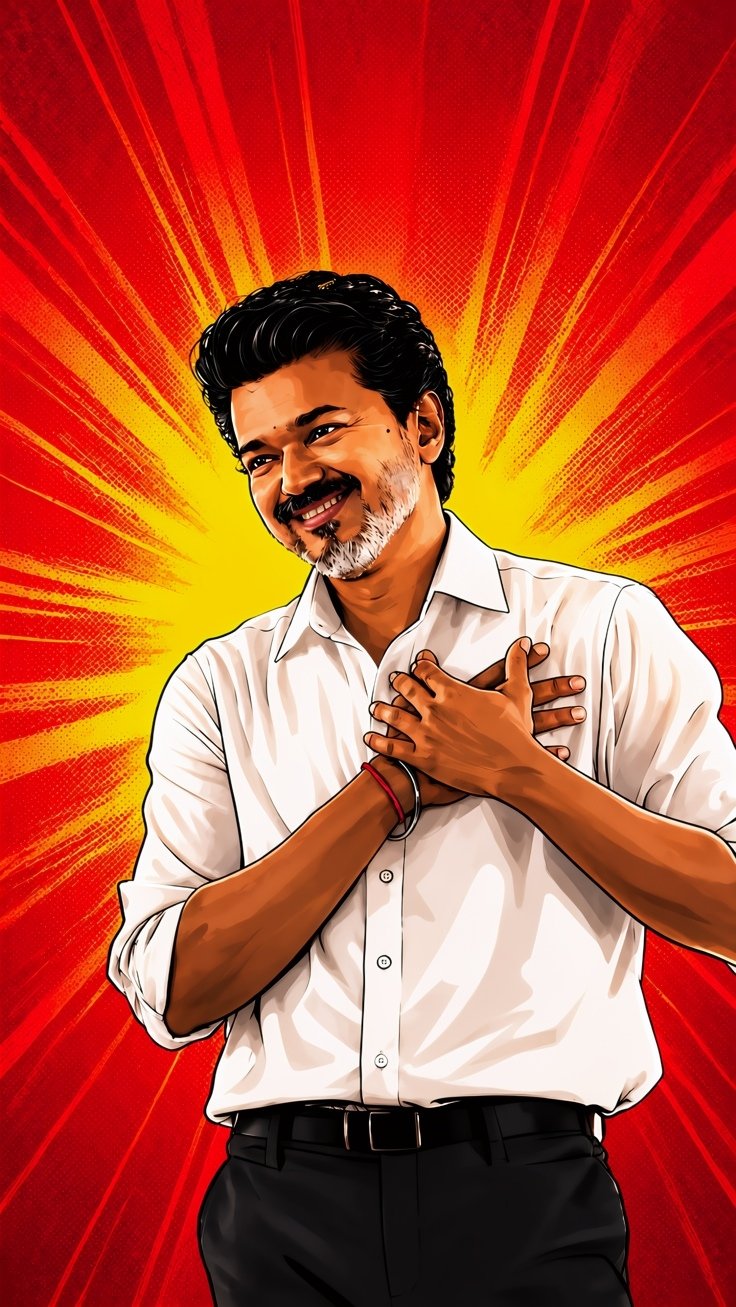 Cm Vijay Sir Cute Moment