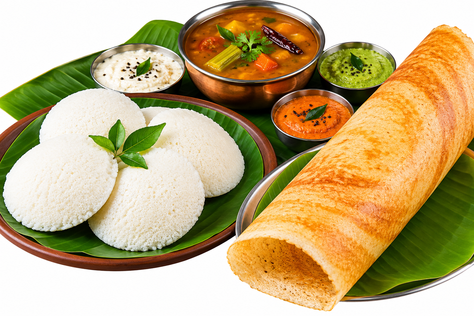 idly dosa images high quality vector