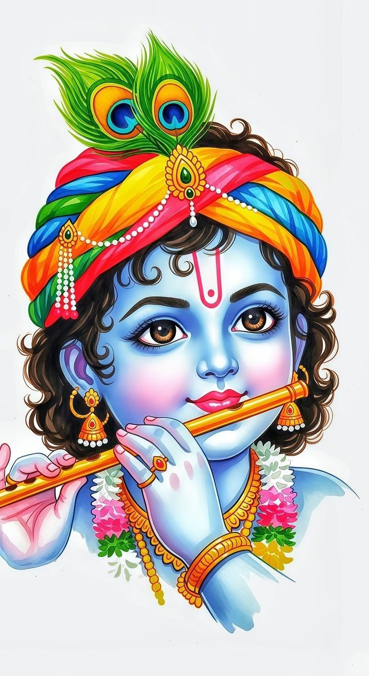 Krishna Images vector high quality