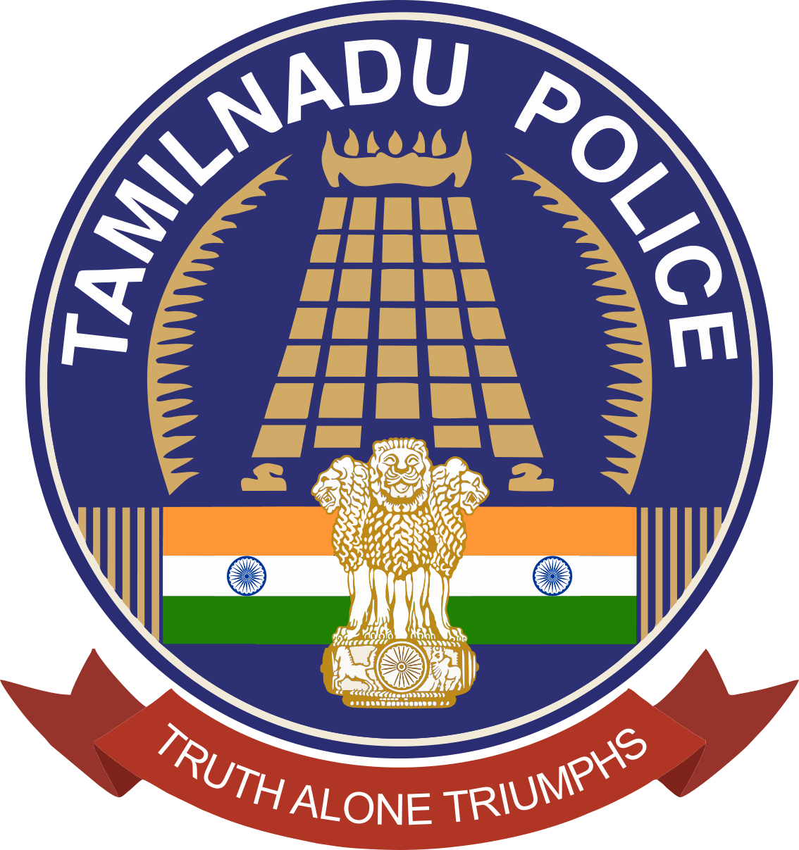 TN Police logo high quality